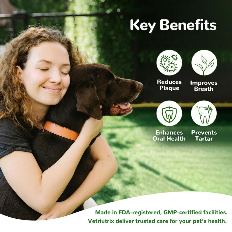 Nuvori Dental Health Powder for Dogs - Chicken Flavor