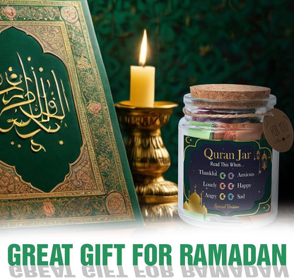 The Quran Verse Jar: Six colors for 6 Emotions